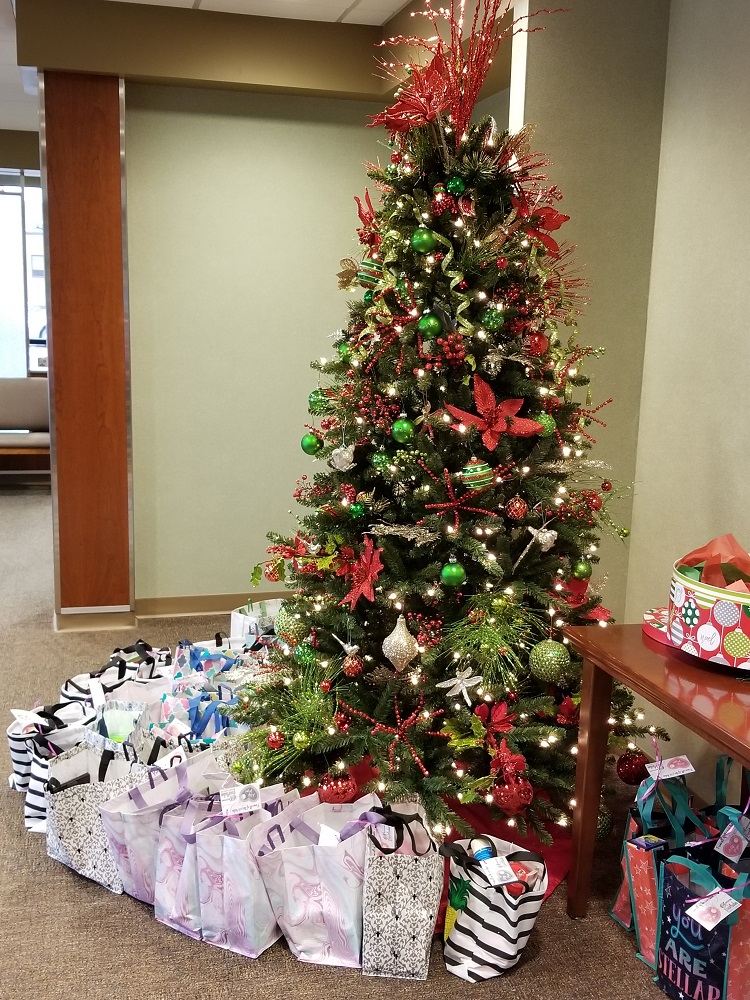 Cancer Center Donation tree