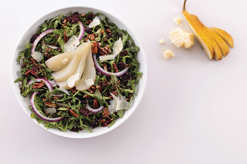 MDF PoachedPearArugulaSalad