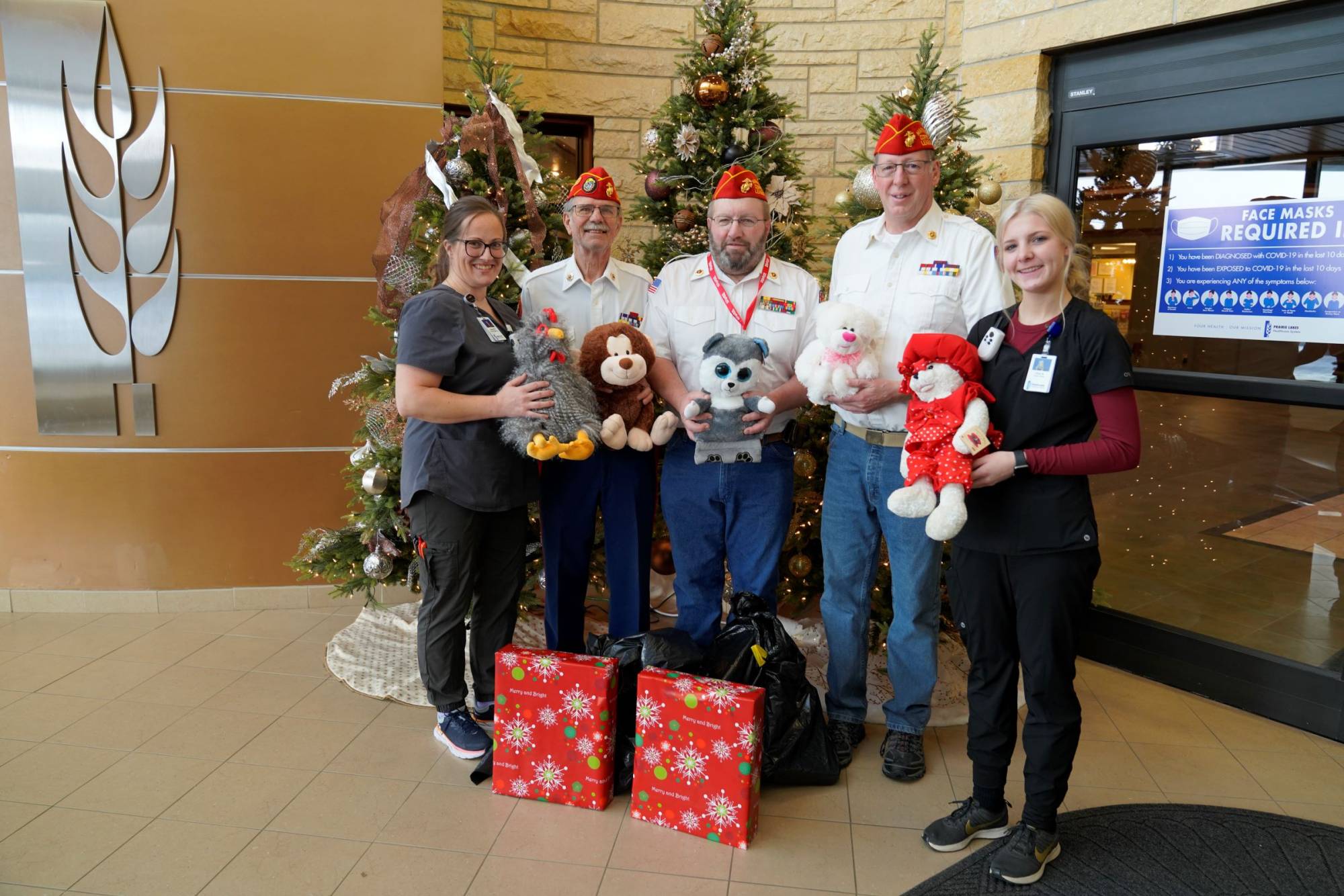 Marine Corp League Delivers Toys for Tots