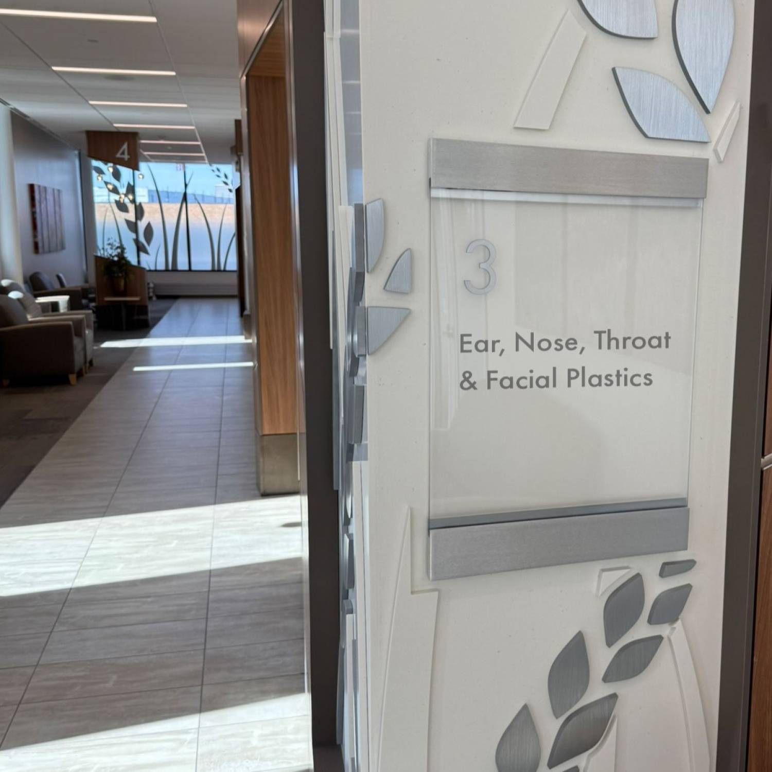 New ENT Clinic Location on 2nd Floor Specialty Clinic