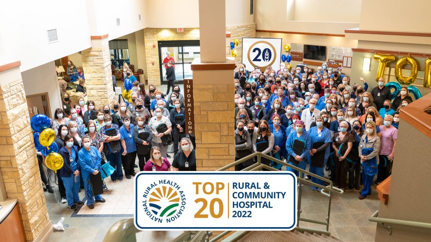 NRHA Top 20 Rural &amp; Community Hospital 2022