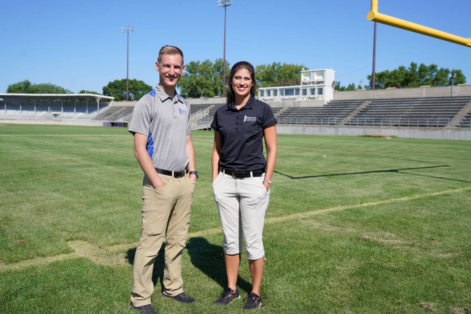 PLHS Athletic Trainers Jeff H. and MIchelle L.