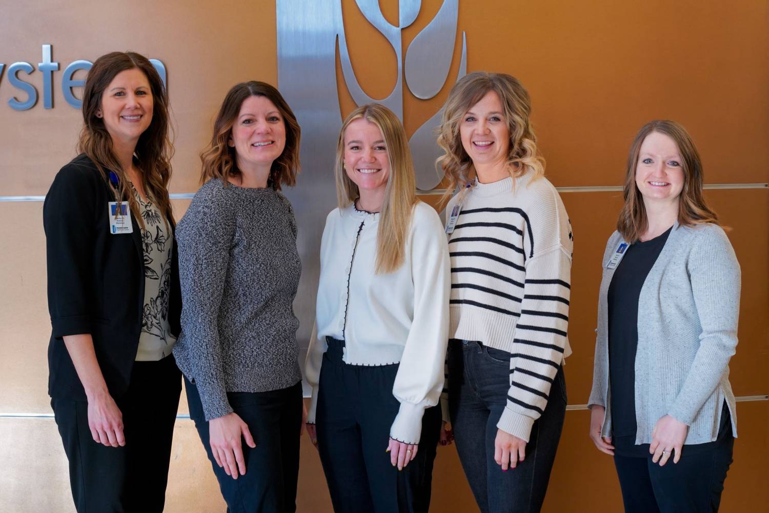 Sodexo/PLHS Registered Dietitians Becky Schaible, Mallory P., Allie S., Megan B., and Sara B.