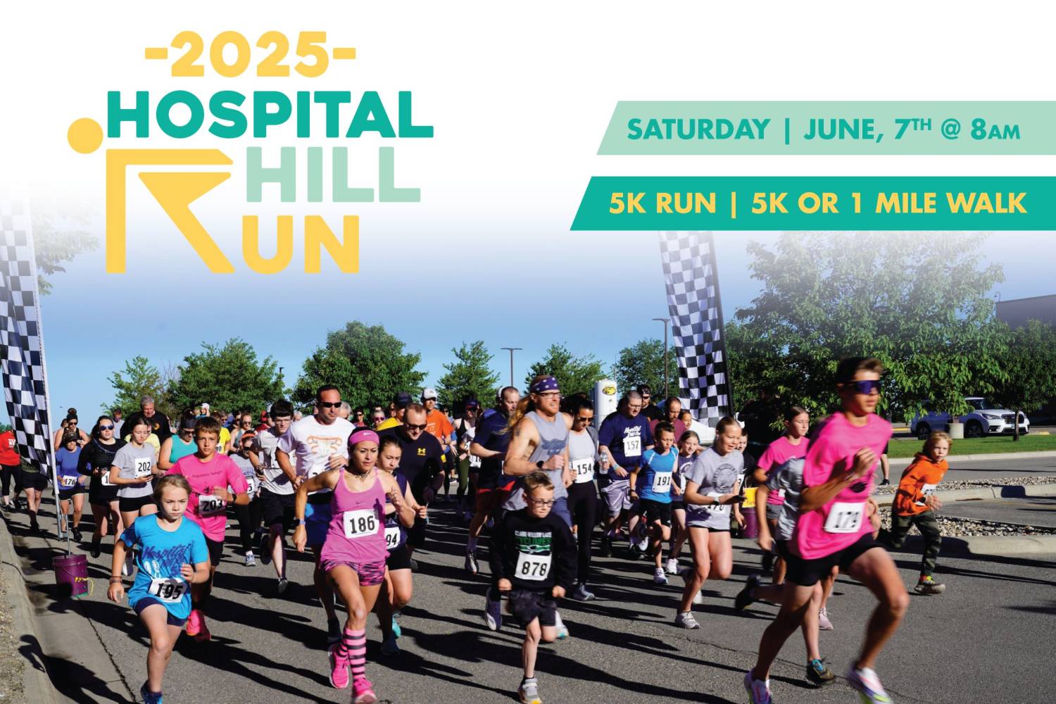 Hospital Hill Run 2024 Starting Line