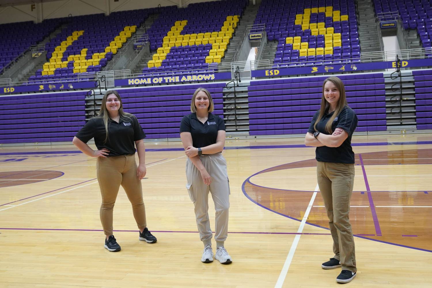 Meet our Athletic Trainers: Sam Cappadora, Faith Tyler, and Jodi DeVaal